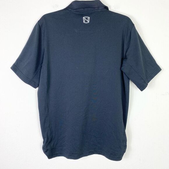 Men’s Noble Outfitters Black Polo Shirt Size M - Picture 2 of 6